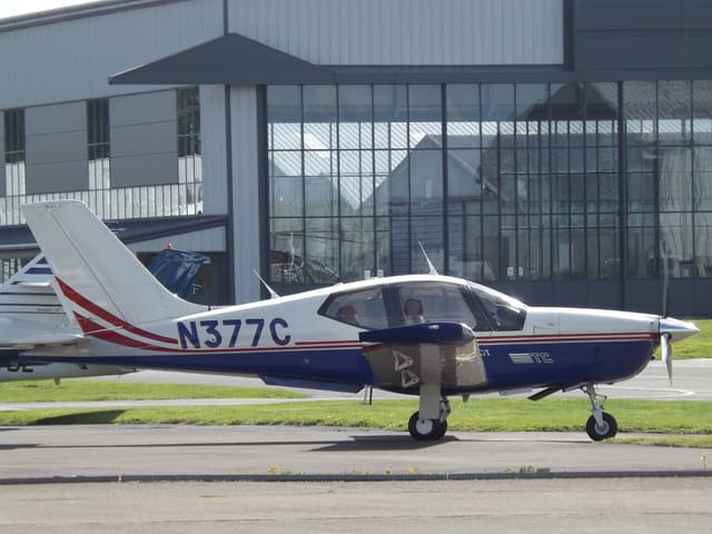 N377C - Single-engine aircraft