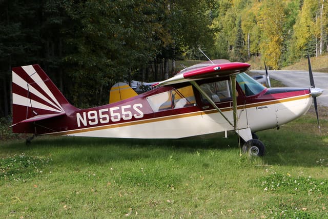 N9555S - Single-engine aircraft