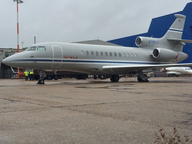 N786CS - Business jet