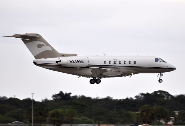 N349AK - Business jet