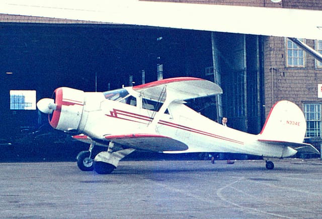 N334E - Single-engine aircraft