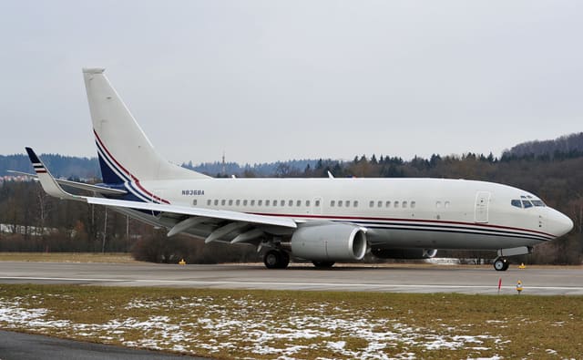 N836BA - Boeing