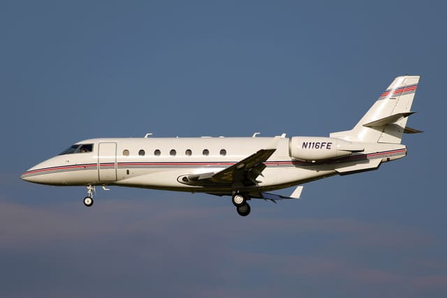 N116FE - Business jet