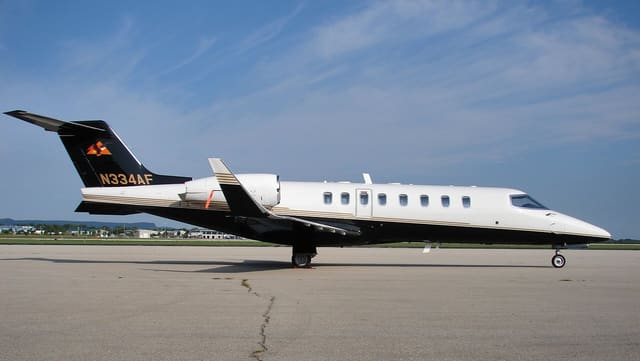 N334AF - Business jet