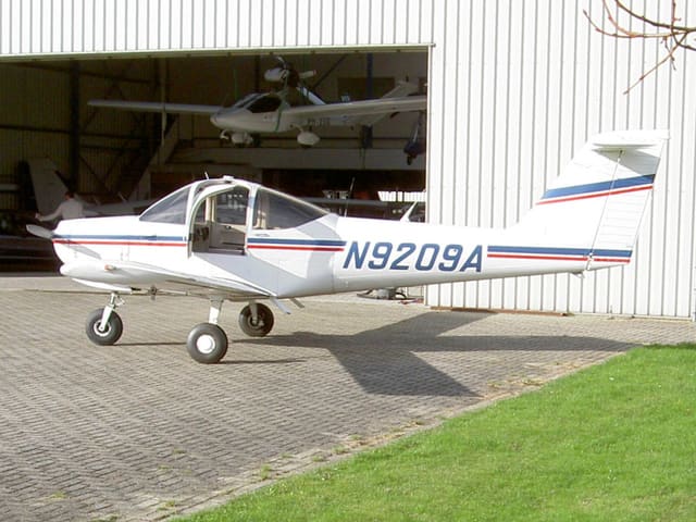 N9209A - Single-engine aircraft