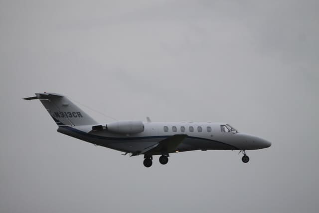 N313CR - Business jet