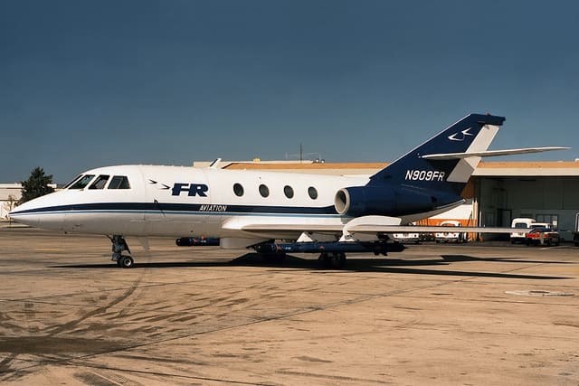 N909FR - Business jet