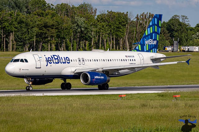 N643JB - Airbus