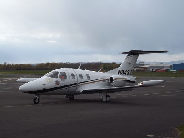 N843TE - Business jet