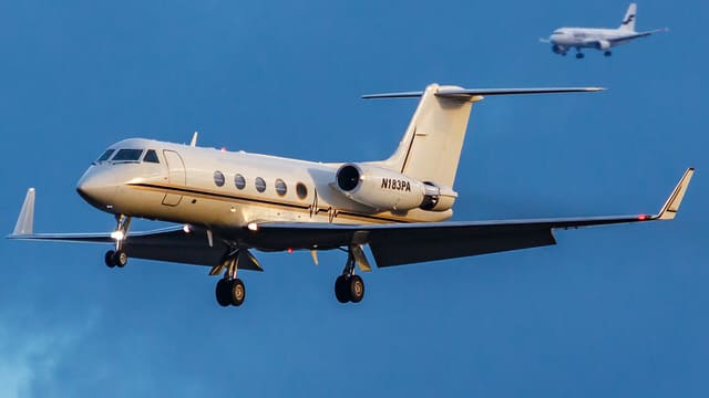 N183PA - Business jet