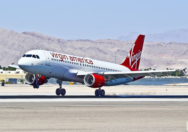 N836VA - Airbus