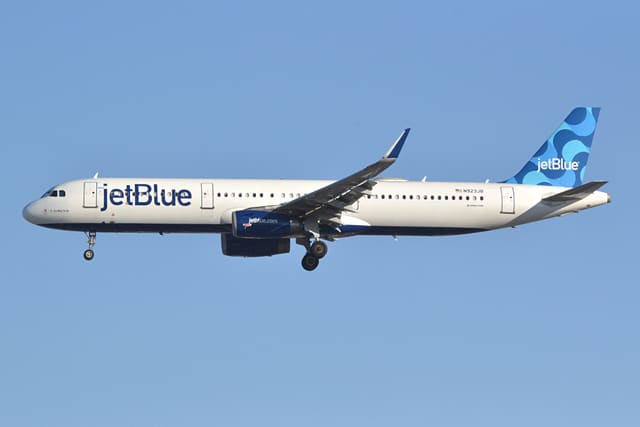 N923JB - Airbus