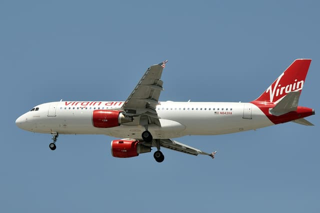 N843VA - Airbus