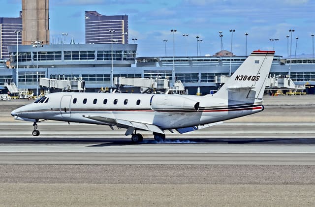 N384QS - Business jet