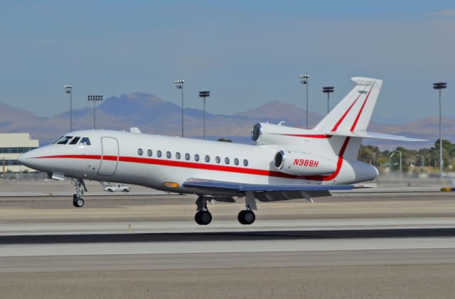N988H - Business jet