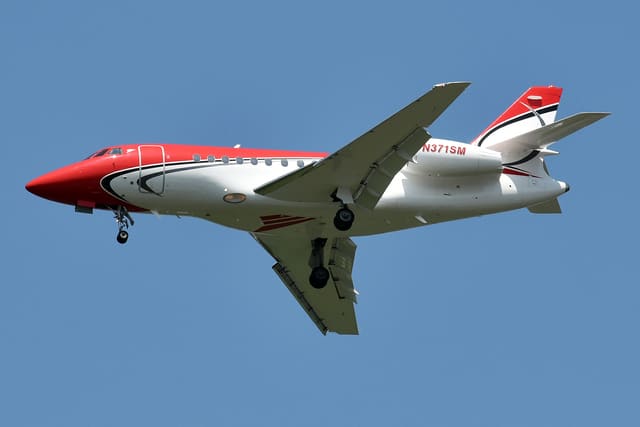 N371SM - Business jet