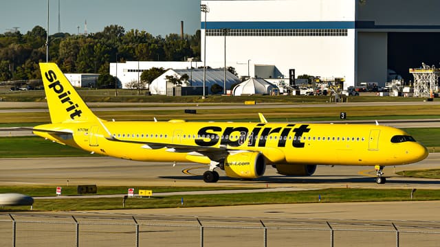 N717NK - Airbus