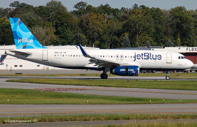 N807JB - Airbus
