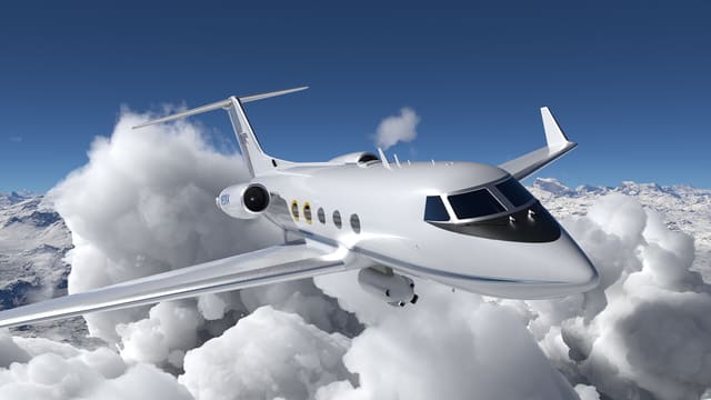 N992NA - Business jet