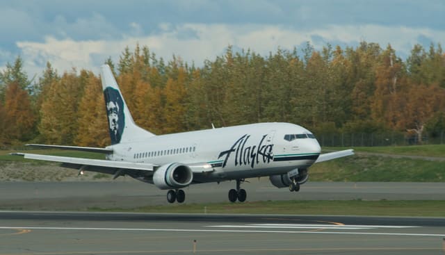 N764AS - Boeing
