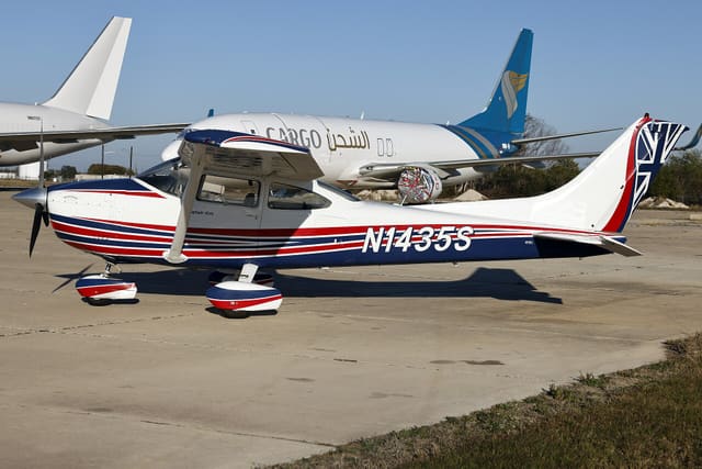 N1435S - Single-engine aircraft