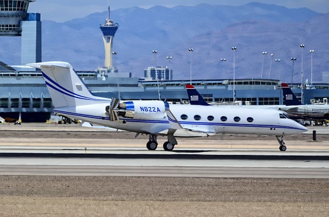 N822A - Business jet