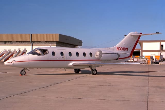 N331DM - Business jet