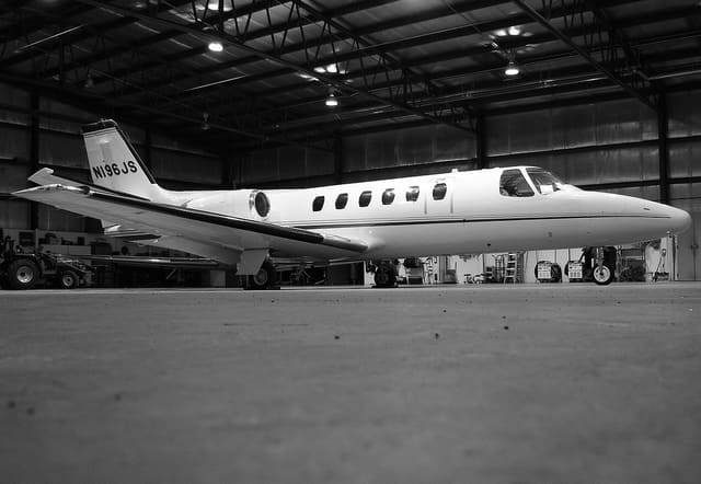 N196JS - Business jet