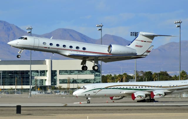 N668P - Business jet
