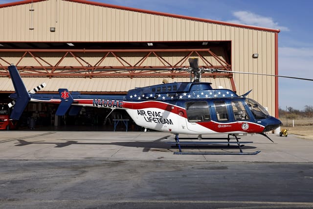 N488AE - Helicopter