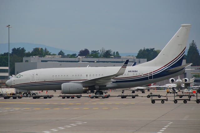 N836BA - Boeing