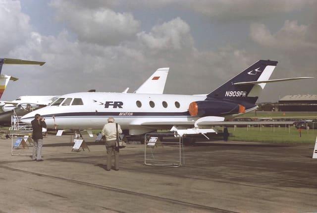 N909FR - Business jet