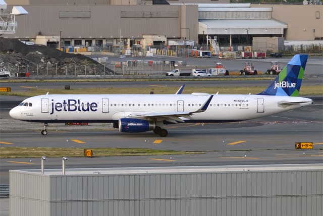 N935JB - Airbus