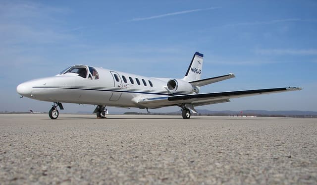 N196JS - Business jet