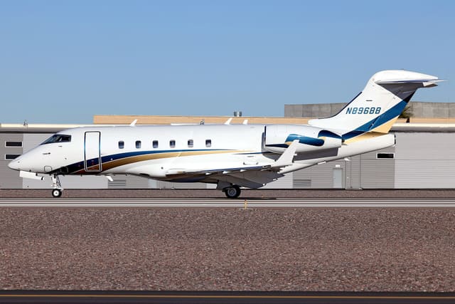 N896BB - Business jet