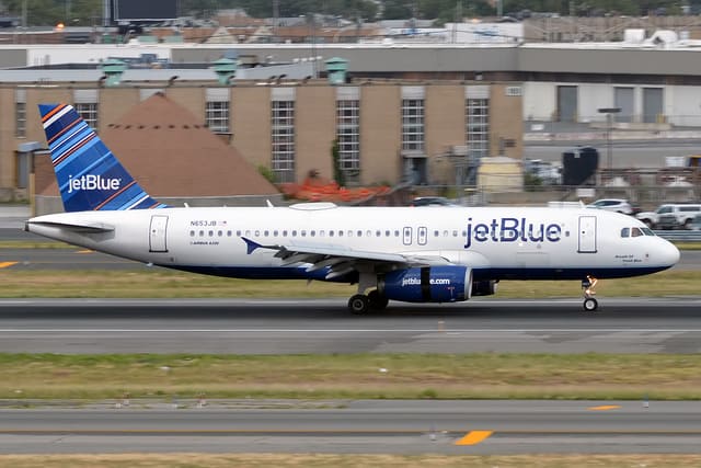 N653JB - Airbus