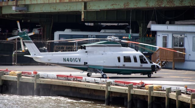 N401CV - Helicopter