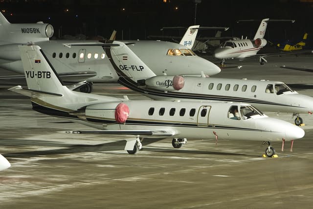 N105BK - Business jet