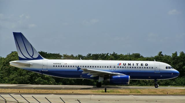 N401UA - Airbus