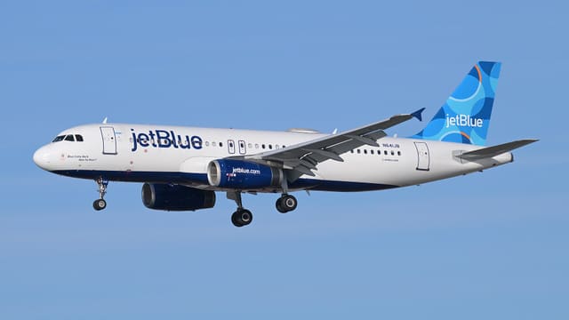 N641JB - Airbus