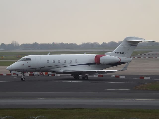 N184BK - Business jet