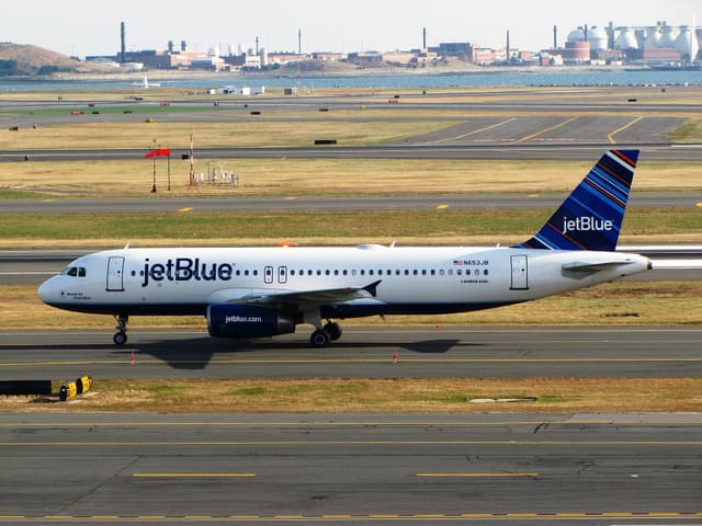 N653JB - Airbus