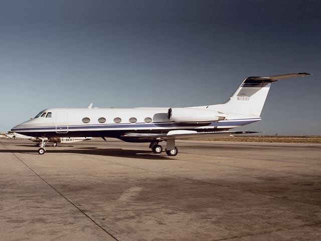 N1159K - Business jet
