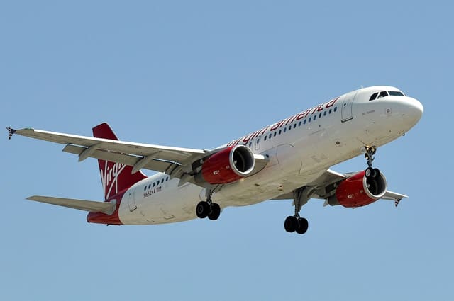 N853VA - Airbus