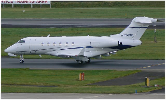 N184BK - Business jet