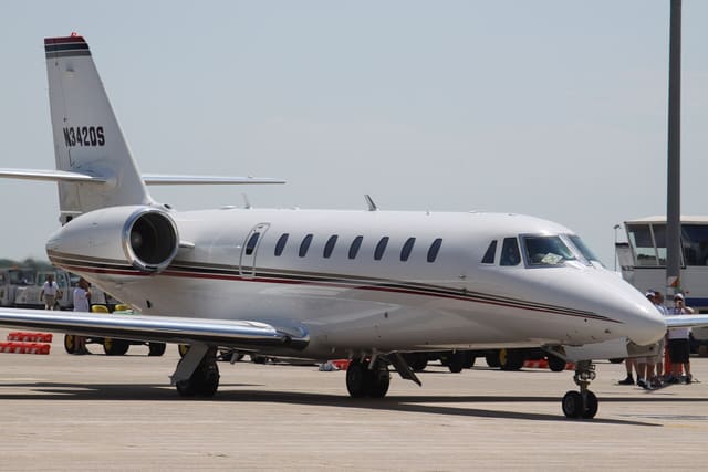 N342QS - Business jet
