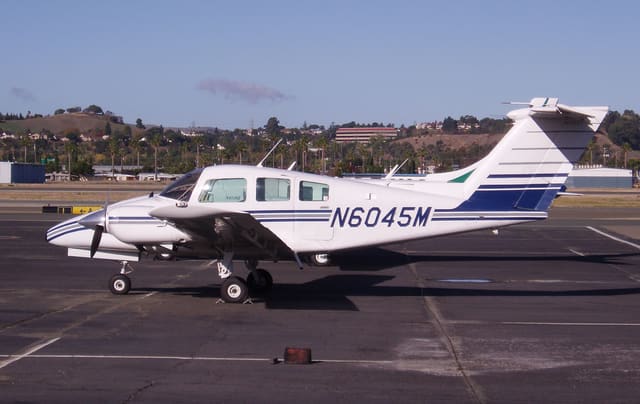 N6045M - Twin-engine aircraft