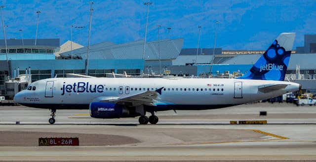N641JB - Airbus