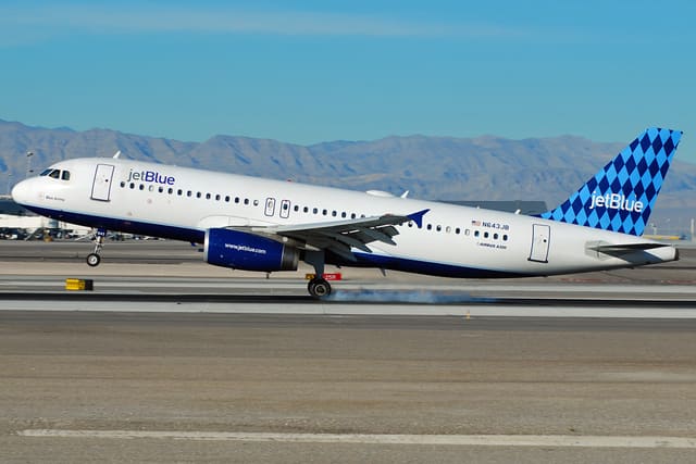 N643JB - Airbus