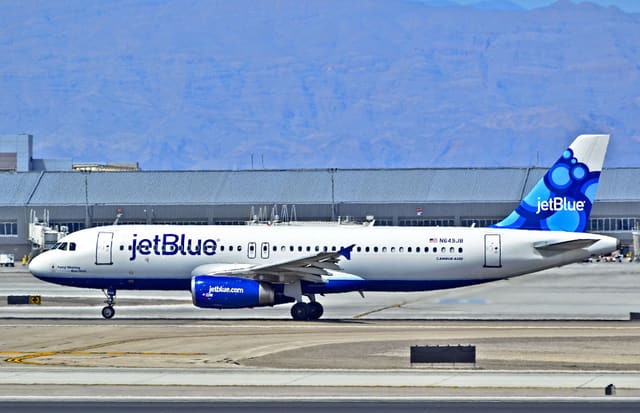 N649JB - Airbus